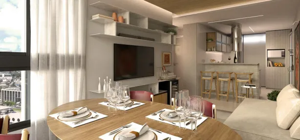 Apartamento com 1 Quarto à venda, 29m² no Ilha do Leite, Recife