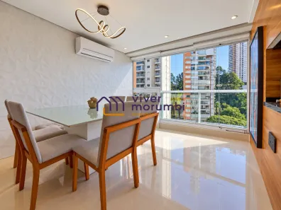 Apartamento com 2 Quartos para alugar, 77m² no Jardim Fonte do Morumbi, São Paulo