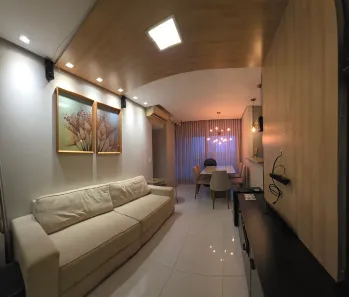 Apartamento com 3 Quartos para alugar, 85m² no Ponta Negra, Manaus