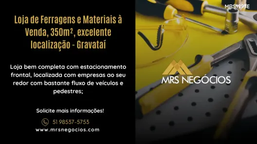 Ponto Comercial à venda, 350m² no Centro, Gravataí