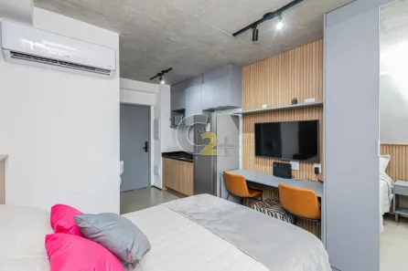 Apartamento com 1 Quarto à venda, 23m² no Cerqueira César, São Paulo