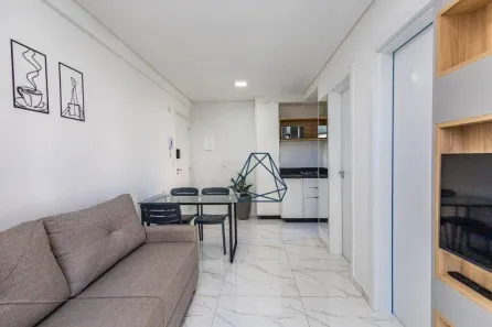 Apartamento com 1 Quarto para alugar, 34m² no Portão, Curitiba