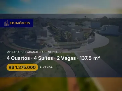 Casa com 4 Quartos à venda, 137m² no Morada de Laranjeiras, Serra