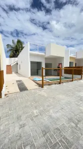 Casa de Condomínio com 2 Quartos à venda, 70m² no Guarajuba (Monte Gordo), Camaçari