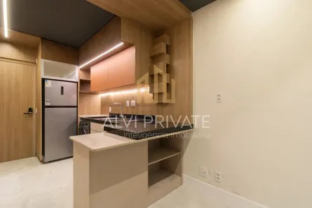 Apartamento com 1 Quarto para alugar, 33m² no Pinheiros, São Paulo