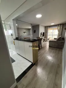 Apartamento com 3 Quartos à venda, 77m² no Campestre, Santo André