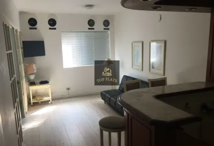 Flat com 1 Quarto para alugar, 40m² no Itaim Bibi, São Paulo
