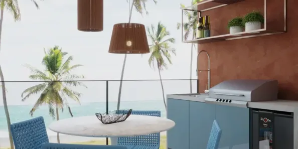 Apartamento com 2 Quartos à venda, 56m² no Porto de Galinhas, Ipojuca