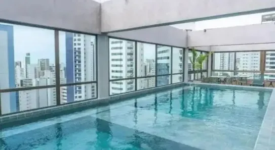 Flat com 1 Quarto para alugar, 33m² no Boa Viagem, Recife