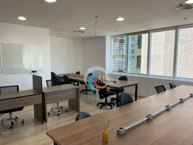 Sala Comercial para alugar, 86m² no Cidade Monções, São Paulo