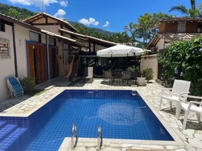 Casa de Condomínio com 4 Quartos para alugar, 131m² no Reino, Ilhabela