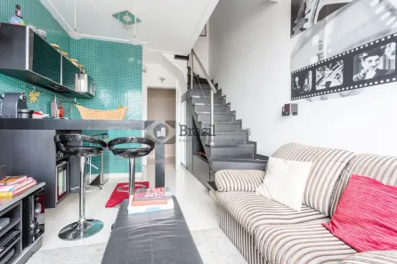 Apartamento com 1 Quarto à venda, 39m² no Cidade Monções, São Paulo