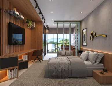 Apartamento com 1 Quarto à venda, 35m² no Itaguá, Ubatuba