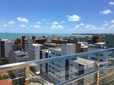 Apartamento com 2 Quartos para alugar, 60m² no Cabo Branco, João Pessoa