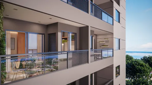 Apartamento com 3 Quartos à venda, 61m² no Ponta Negra, Manaus