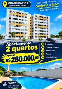 Apartamento com 2 Quartos à venda, 49m² no Cidade Universitária, Maceió