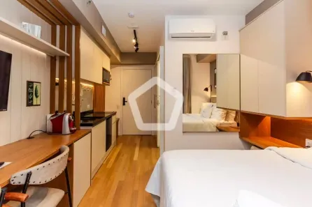Apartamento com 1 Quarto à venda, 21m² no Moema, São Paulo