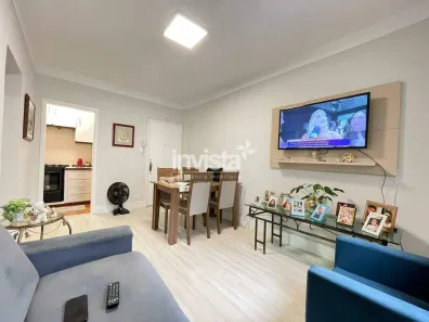 Apartamento com 1 Quarto à venda, 53m² no Gonzaga, Santos