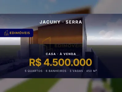 Casa com 5 Quartos à venda, 450m² no Jacuhy, Serra