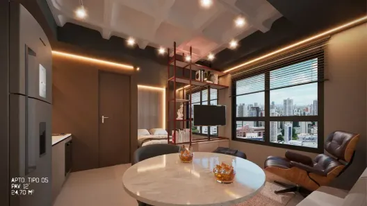 Apartamento com 1 Quarto à venda, 25m² no Encruzilhada, Recife