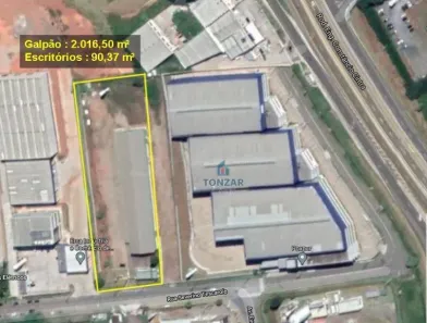 Galpão/Depósito/Armazém para alugar, 2017m² no Distrito Industrial Alfredo Relo, Itatiba