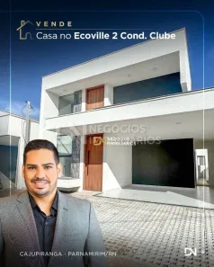 Casa de Condomínio com 3 Quartos à venda, 120m² no Cajupiranga, Parnamirim