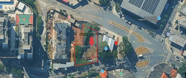 Lote/Terreno para alugar, 1m² no Vila Metalúrgica, Santo André