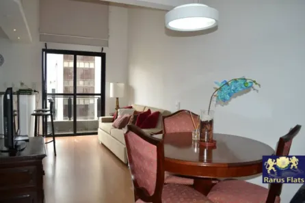 Flat com 1 Quarto para alugar, 52m² no Moema, São Paulo