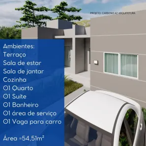 Casa com 2 Quartos à venda, 54m² no Gravatá Centro, Gravatá