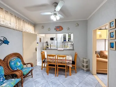 Apartamento com 2 Quartos à venda, 49m² no José Menino, Santos