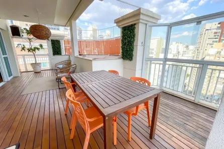 Cobertura com 2 Quartos para alugar, 184m² no Cerqueira César, São Paulo