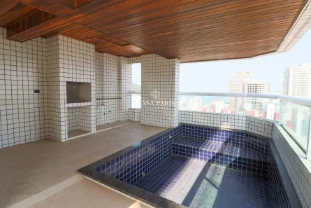 Apartamento com 4 Quartos à venda, 206m² no Canto do Forte, Praia Grande
