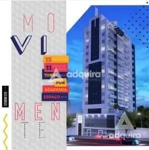 Apartamento com 1 Quarto à venda, 56m² no Centro, Ponta Grossa