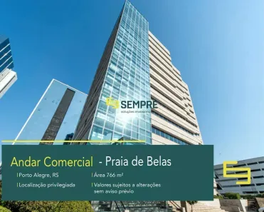 Sala Comercial para alugar, 766m² no Praia de Belas, Porto Alegre