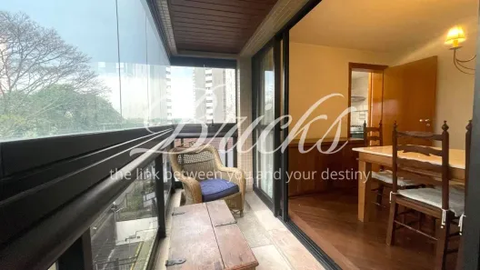 Apartamento com 3 Quartos para alugar, 142m² no Campo Belo, São Paulo