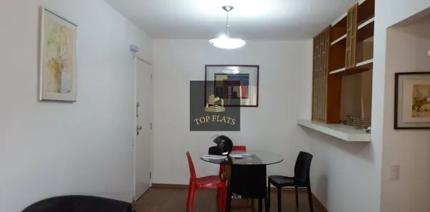 Flat com 1 Quarto para alugar, 45m² no Itaim Bibi, São Paulo