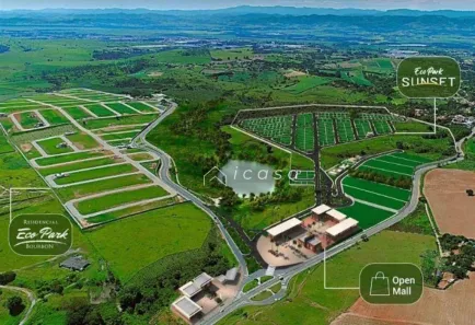 Lote/Terreno à venda, 306m² no Condomínio Residencial Ecopark Bourbon, Caçapava