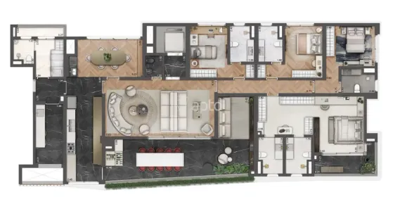 Apartamento com 4 Quartos à venda, 263m² no Vila Mariana, São Paulo