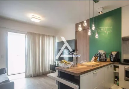 Apartamento com 1 Quarto à venda, 45m² no Santo Amaro, São Paulo
