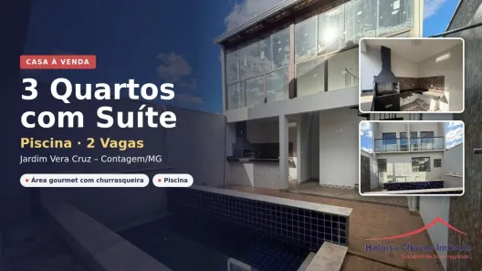 Casa com 3 Quartos à venda, 208m² no Vera Cruz, Contagem