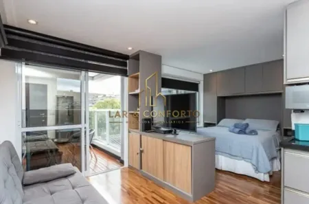 Apartamento com 1 Quarto para alugar, 31m² no Pinheiros, São Paulo
