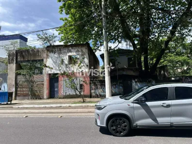 para alugar, 600m² no Encruzilhada, Santos