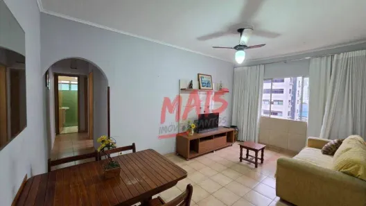 Apartamento com 2 Quartos para alugar, 70m² no Encruzilhada, Santos