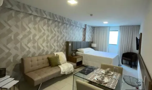 Flat com 1 Quarto à venda, 34m² no Pina, Recife