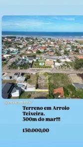 Lote/Terreno à venda, 300m² no Arroio Teixeira, Capão da Canoa