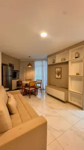 Apartamento com 1 Quarto para alugar, 54m² no Gonzaga, Santos