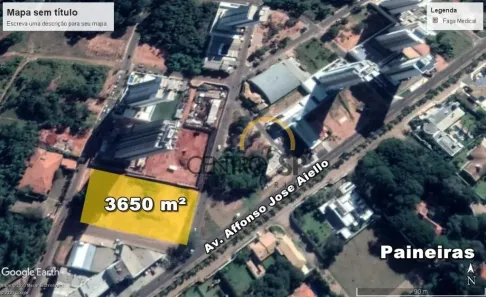 Lote/Terreno para alugar, 3650m² no Vila Aviação, Bauru