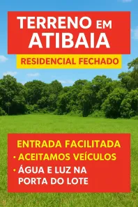 Lote/Terreno à venda, 600m² no Centro, Atibaia
