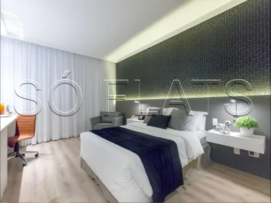 Flat com 1 Quarto à venda, 26m² no Cidade Monções, São Paulo