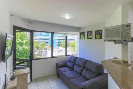Apartamento com 1 Quarto à venda, 48m² no Cidade Monções, São Paulo